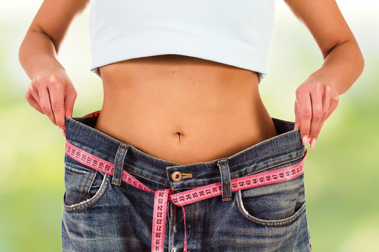 Slim Waist Slimming Body Successful Diet