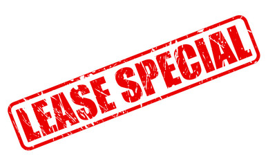 LEASE SPECIAL red stamp text