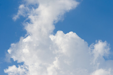 Blue sky with clouds