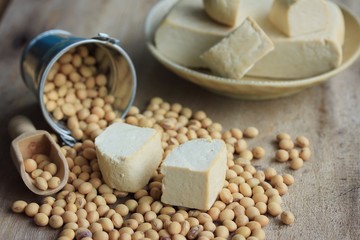 Tofu with soybean