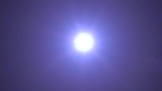 4K・輝く太陽と流れる雲2・タイムラプス_15-206