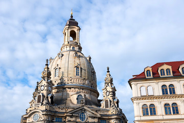 Fototapeta na wymiar Frauenkirche, Dresden