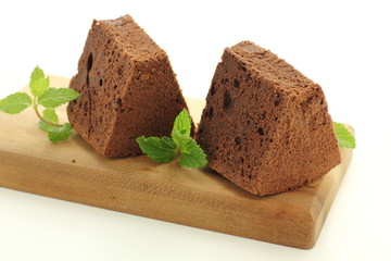 チョコレートシフォンケーキ