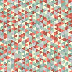 Seamless retro geometric pattern
