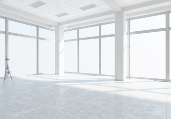White office interior