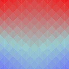 Retro pattern of geometric shapes. Colorful mosaic backdrop.