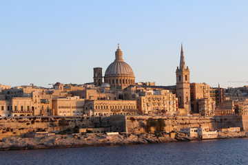 Fototapeta na wymiar Valletta, Capital City, Republic of Malta 