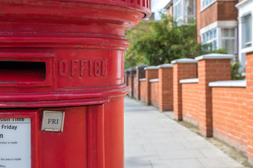 Red British Post Box