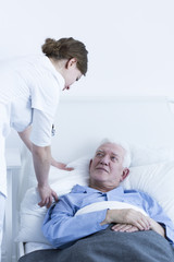 Fototapeta premium Thank you for taking such a good care of me