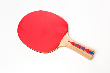 Table Tennis Racket isolated