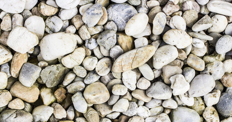 White stones background