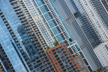 Obraz na płótnie Canvas Skyscraper city - Chicago