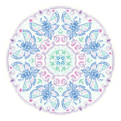 Night Moths Ornate Mandala