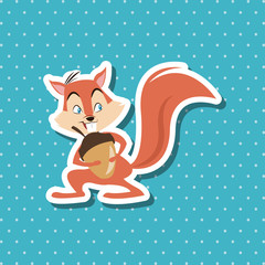 Animal cartoon design , editable vector