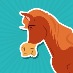 Animal cartoon design , editable vector