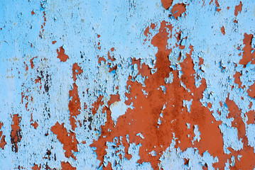 Old painted surface. 