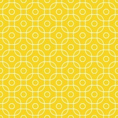 seamless outline pattern of squares with rounded corners.