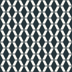 seamless monochrome vector rhombus pattern.