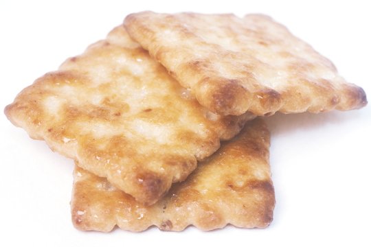 biscuits isolated on withe background
