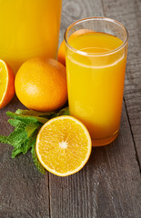 Obraz na płótnie Canvas fruit; drink; juice; orange; glass; fresh; food; organic; bevera
