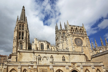 Fototapeta na wymiar Burgos Cathedral Spain