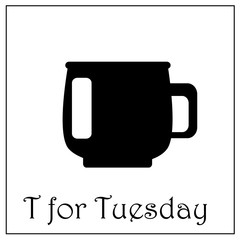 Tuesday work week illustration