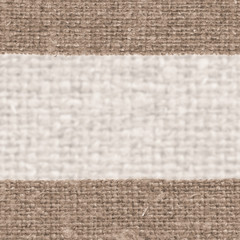Textile sack, fabric style, beige canvas, rag material, abstract background