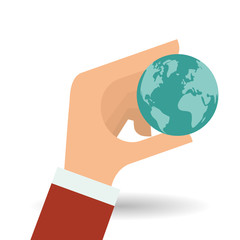 solution design over white background, vector illustration