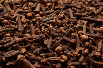 Texture of cloves