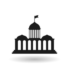 vote design over white background, vector illustration