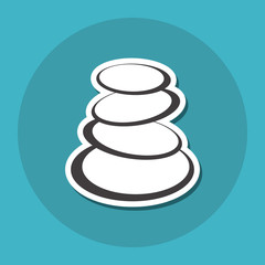 Graphic design of spa center, editable vecctor