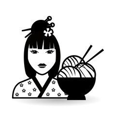 chinese culture design over white background, vector illustration