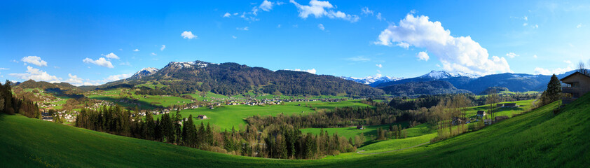 Fototapeta premium Bregenzerwald-Pano