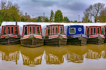 Papier Peint photo Lavable Canal Amazing view of the canals in Birmingham