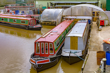 Fototapeta na wymiar Amazing view of the canals in Birmingham