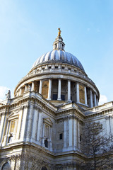 Fototapeta na wymiar St Paul's Cathedral in London, UK