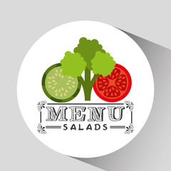 menu delicious food  design 