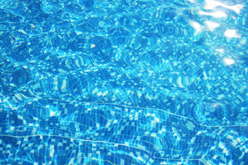 blue water pool texture..