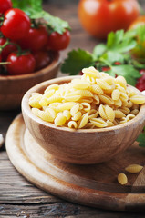 Sardinian raw pasta malloreddus