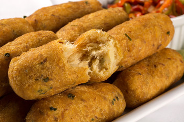 salt cod fritters.