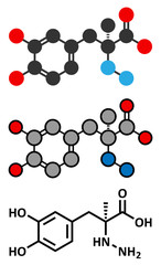 Carbidopa Parkinson's Disease drug. 