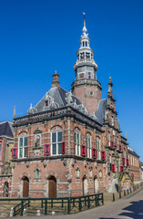 Town hall in the historical city Bolsward