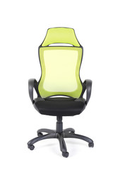 New office chair isolated on white