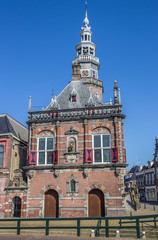 Obraz premium Town hall in the historical city Bolsward