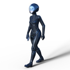 女性アンドロイド