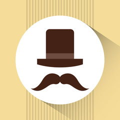 retro party icon design 