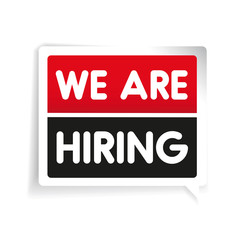 We are hiring label vector