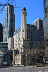 Fototapeta na wymiar Chicago Water Tower