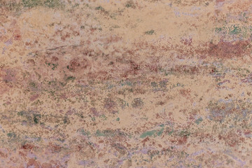 Fragment of canvas texture painted red tones. 