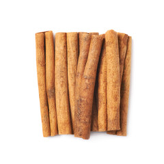 Cinnamon stick isolated